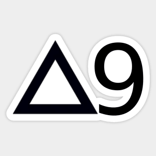 Delta 9 Sticker